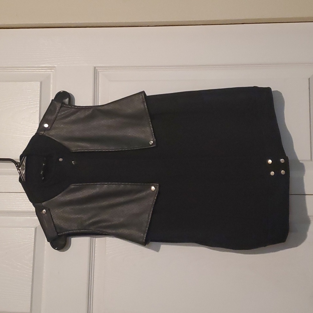 Black Moto Vest